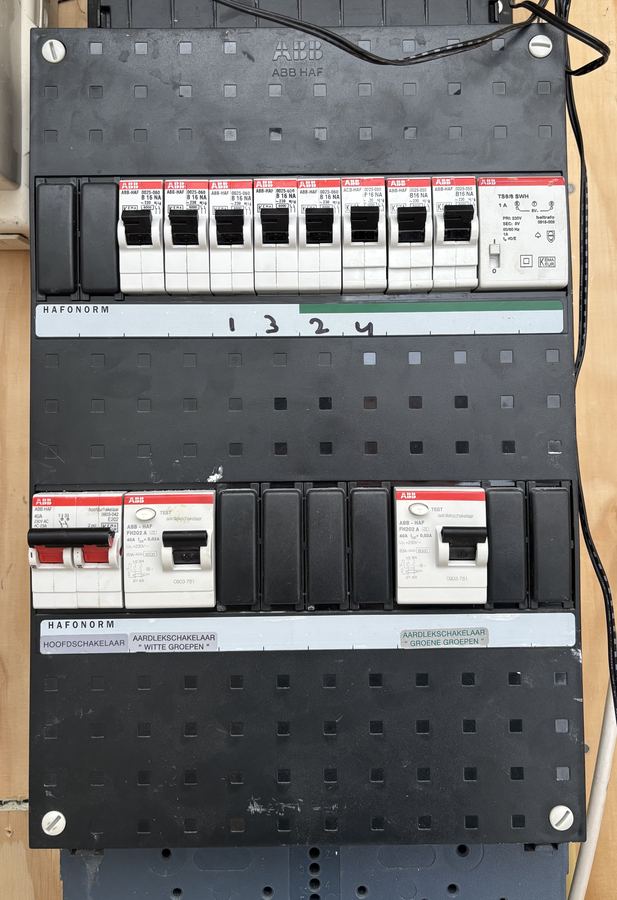Meterkast uitgebreid door gecertificeerd elektricien